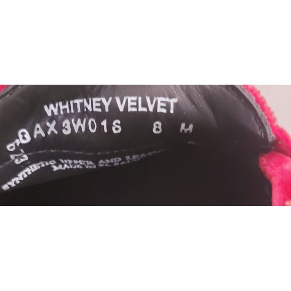 G.H.BASS Whitney Velvet Weejuns Loafers Wine Size 8 - Picture 5 of 5